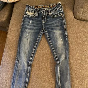 Rock revival skinny jeans. Size 27